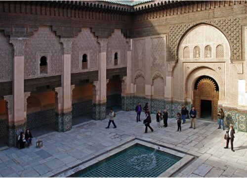 morocco best attractions, medressa ben youssef