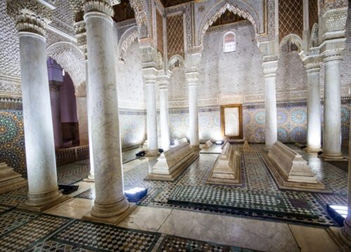 morocco best attractions, saadian tombs